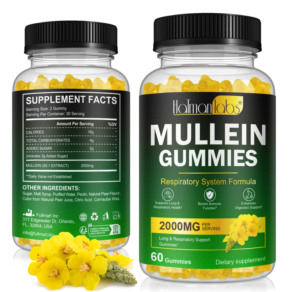 HatmanLabs® Mullein Gummies
