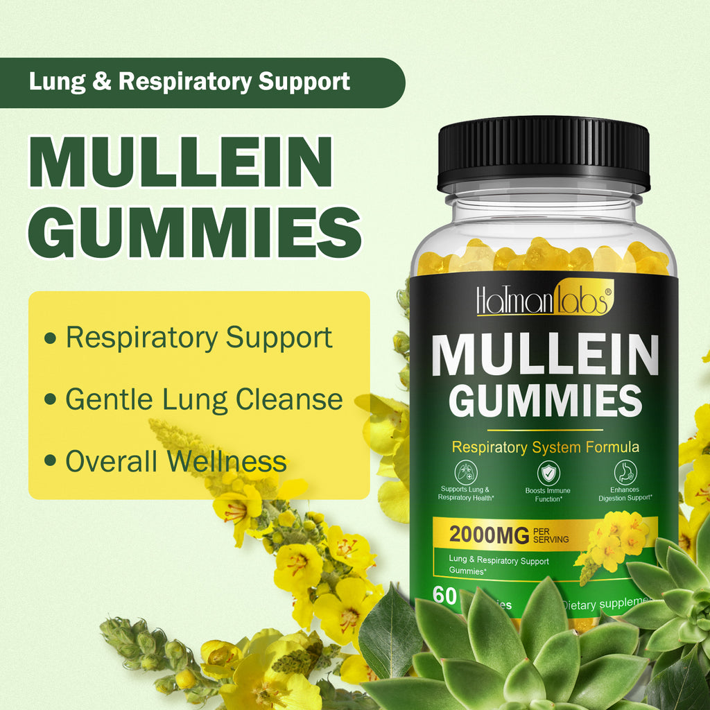 HatmanLabs® Mullein Gummies