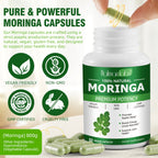 HatmanLabs® Moringa Capsules