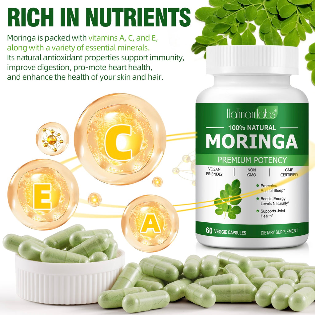 HatmanLabs® Moringa Capsules