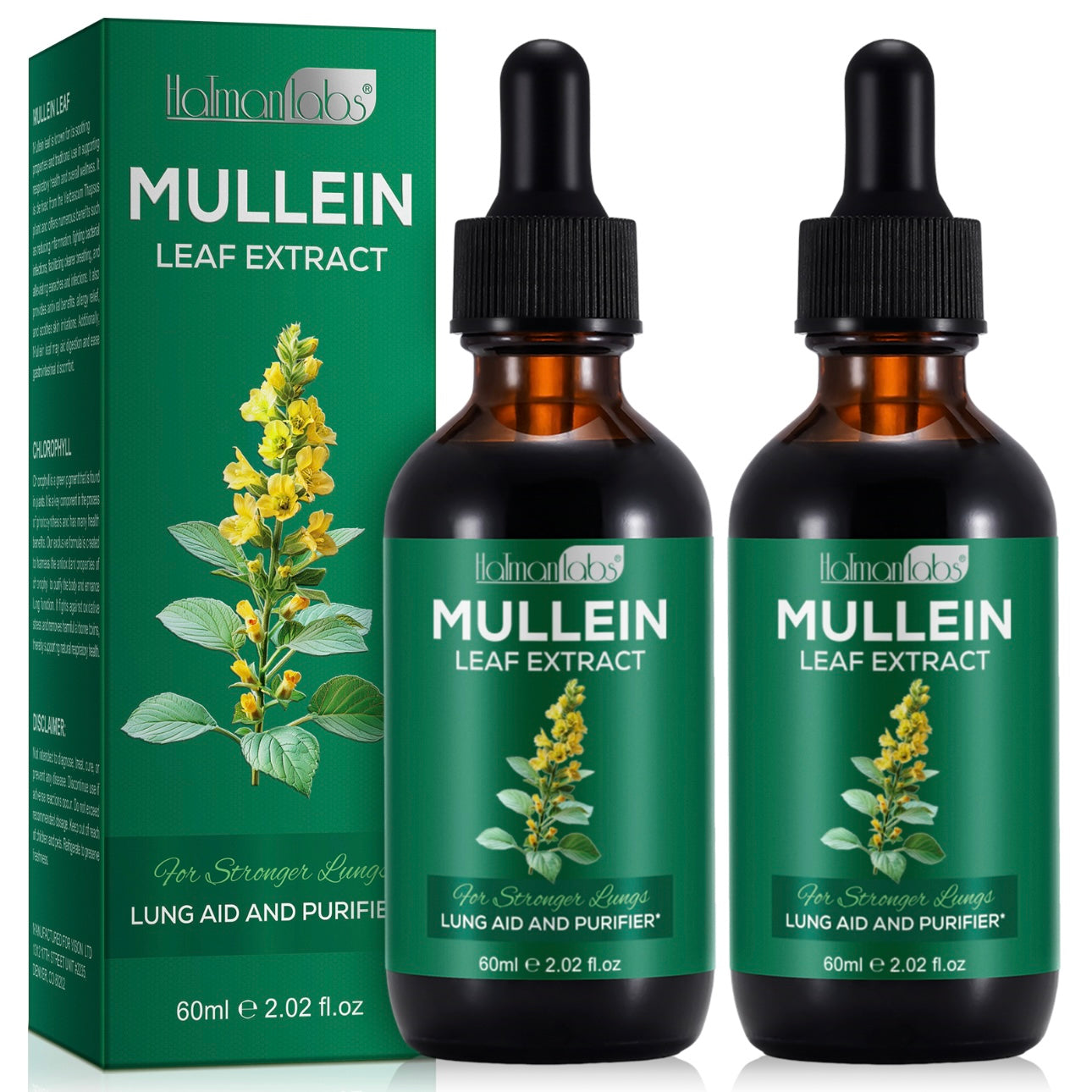 HatmanLabs® Mullein Extract Drops