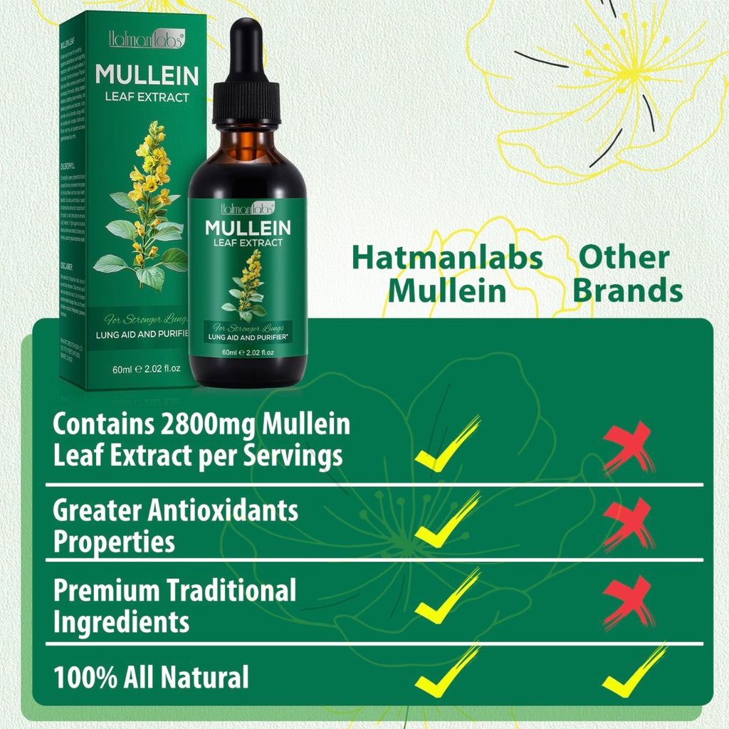 HatmanLabs® Mullein Extract Drops